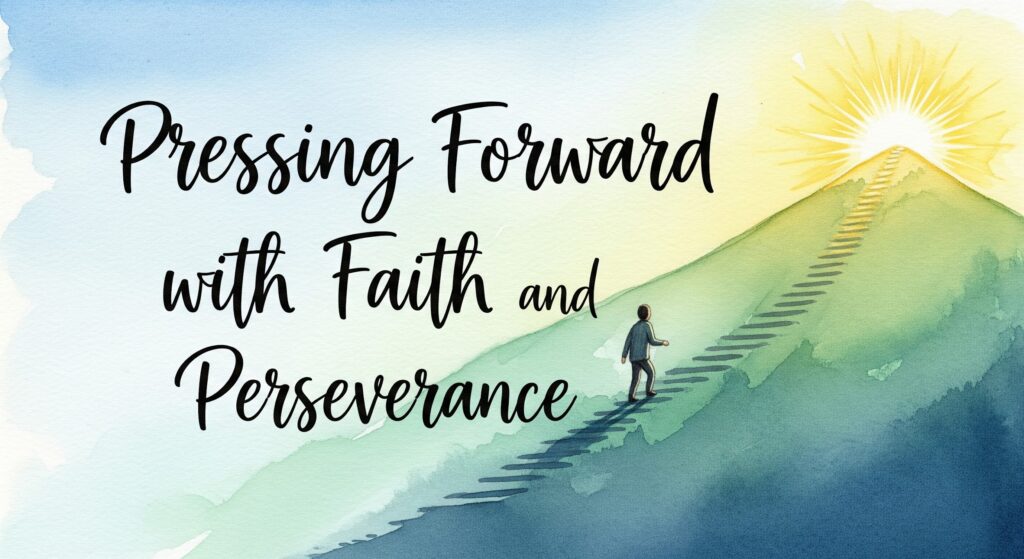 Pressing Forward with Faith and Perseverance